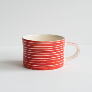 Red coffee mug